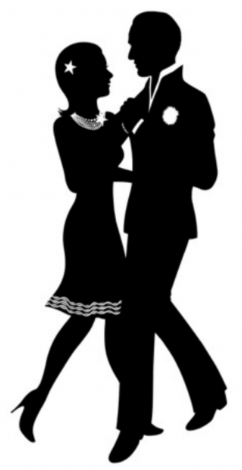 an ideal couple silhouette 